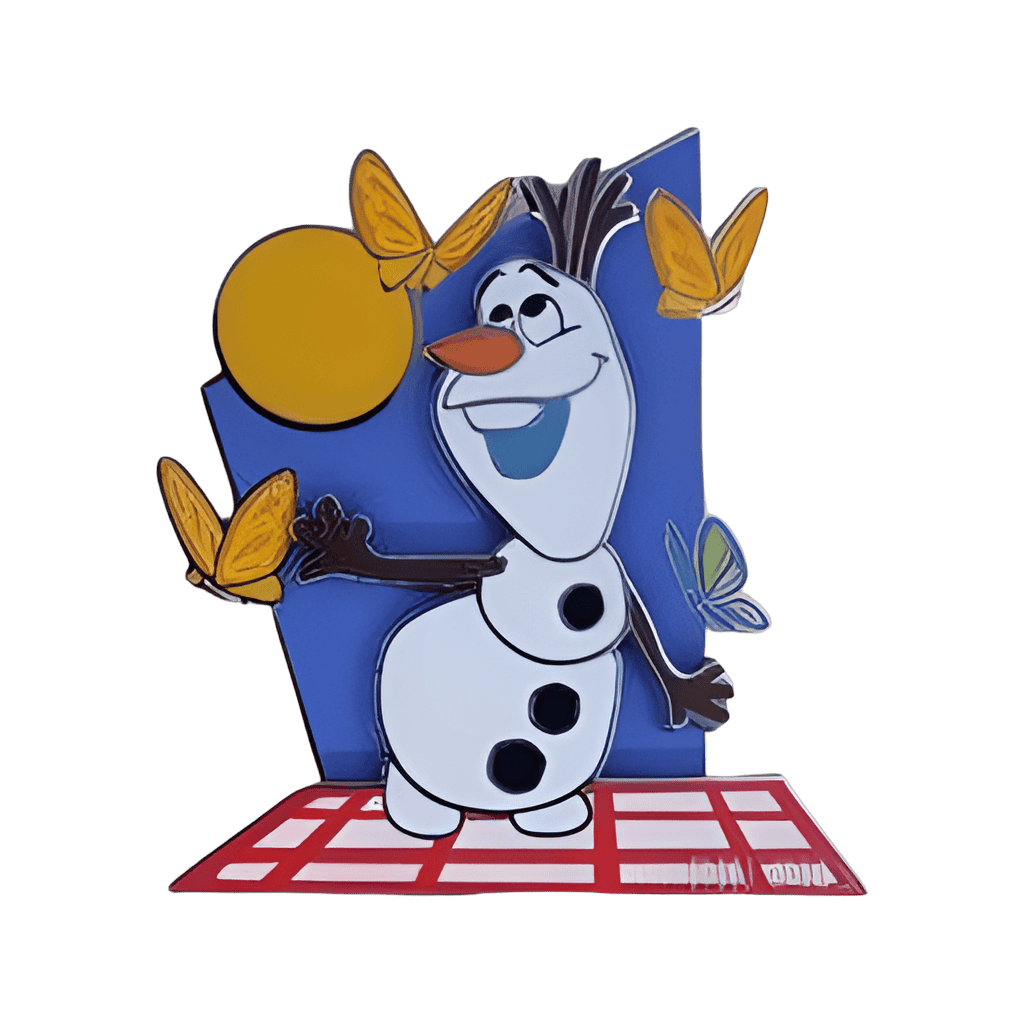 Olaf with Butterflies Disney pin