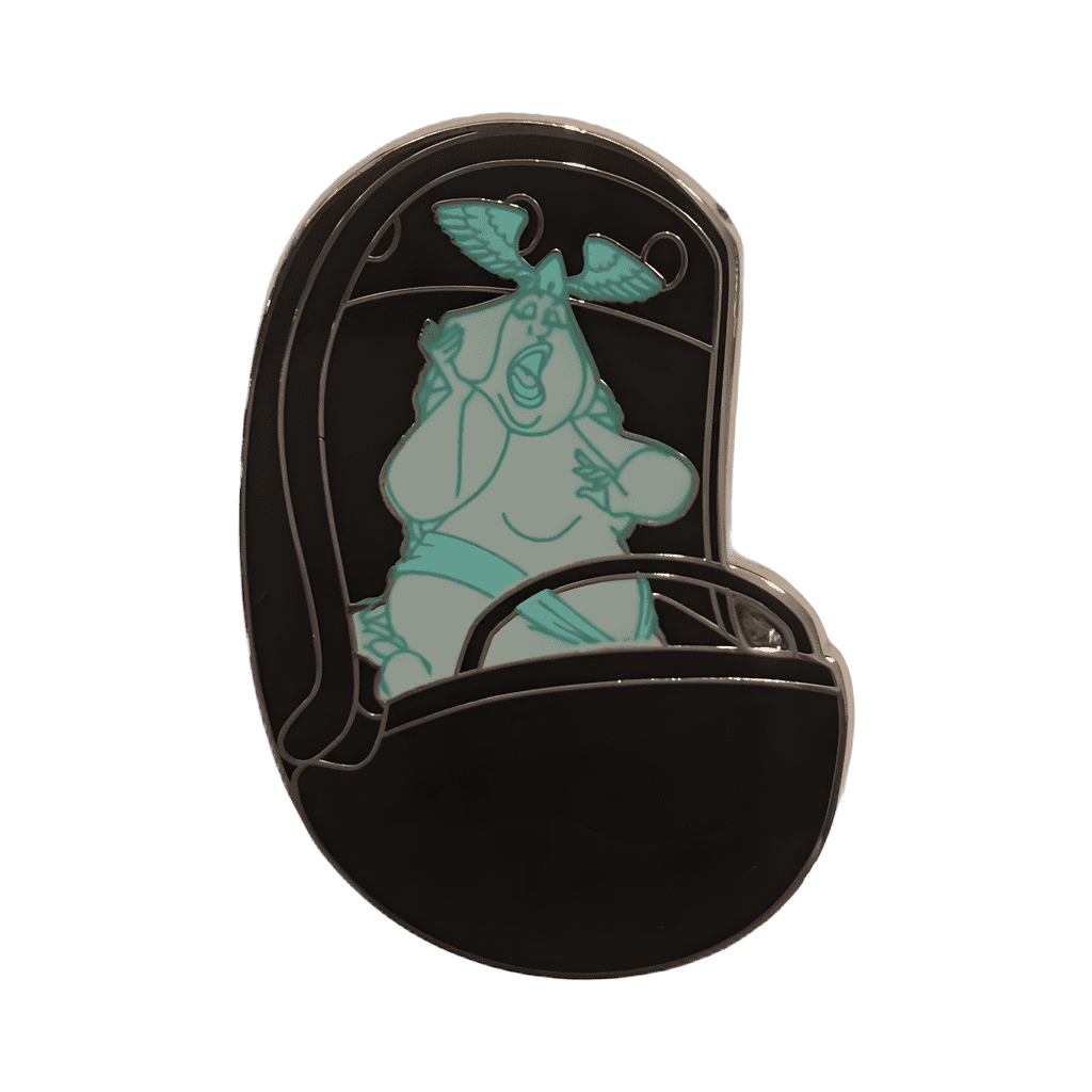 The Opera Singer (Silver Metal) Disney pin