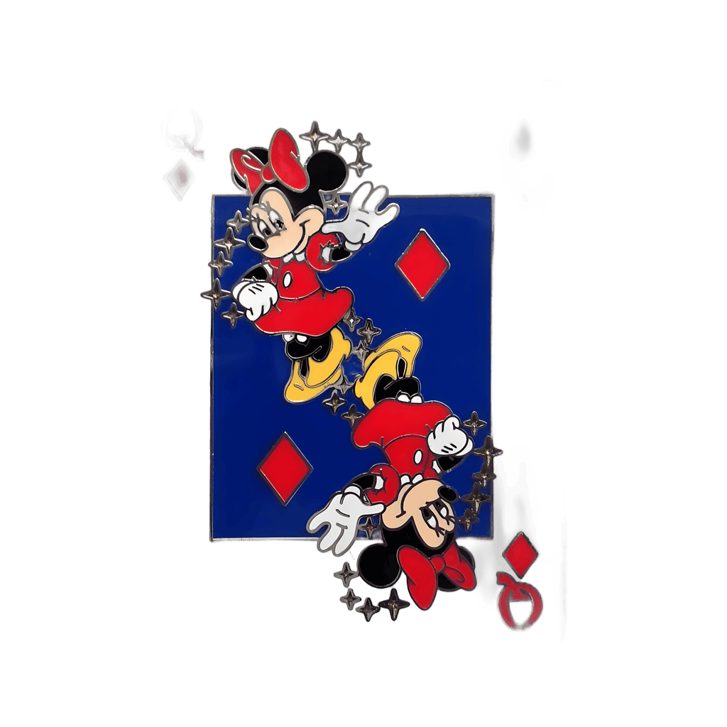 Minnie Mouse Queen of Diamonds Disney pin