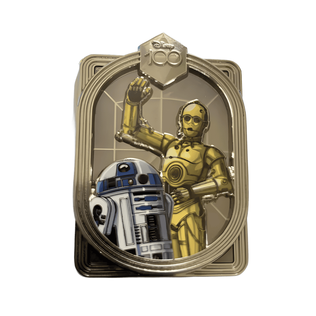 R2-D2 and C-3PO Disney pin