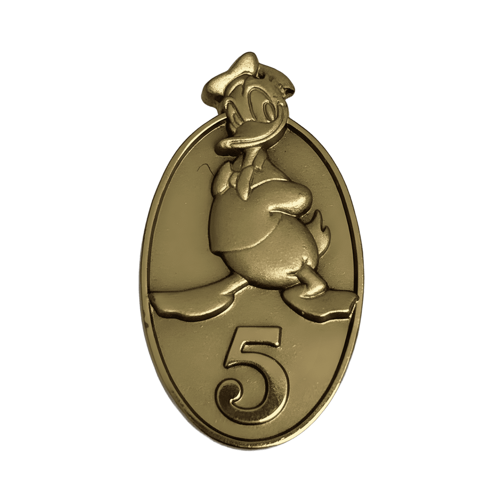 5 Years (Donald Long Ribbon Version) Disney pin