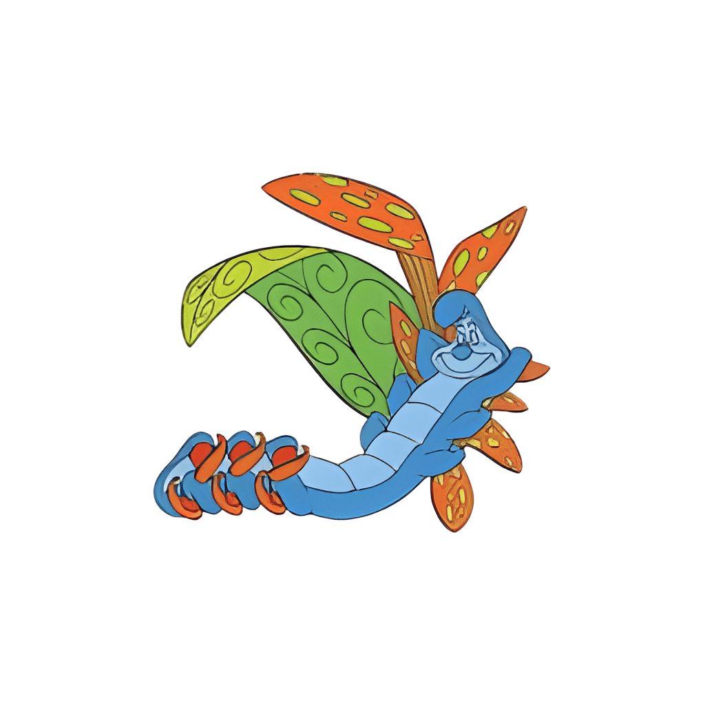 Who Are You? - The Caterpillar Disney pin