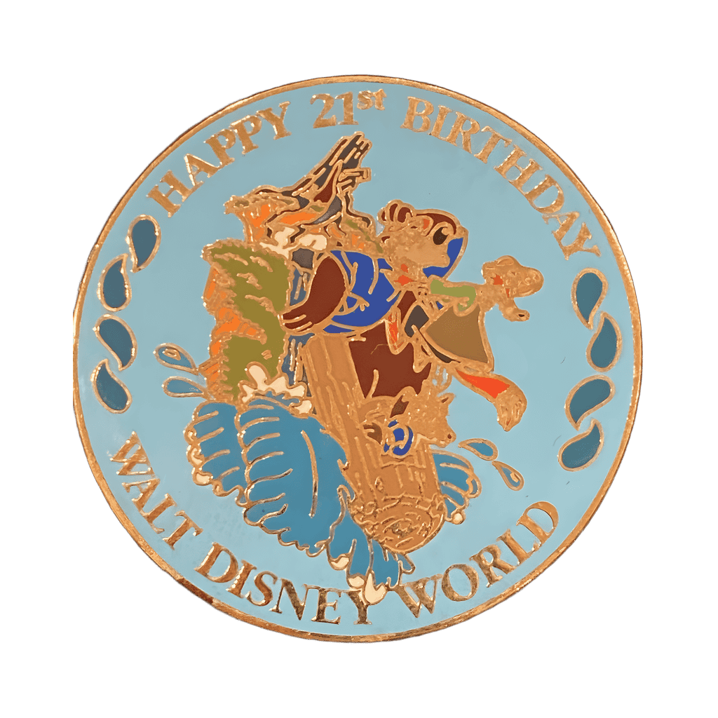 Splash Mountain (Happy 21st Birthday) Disney pin