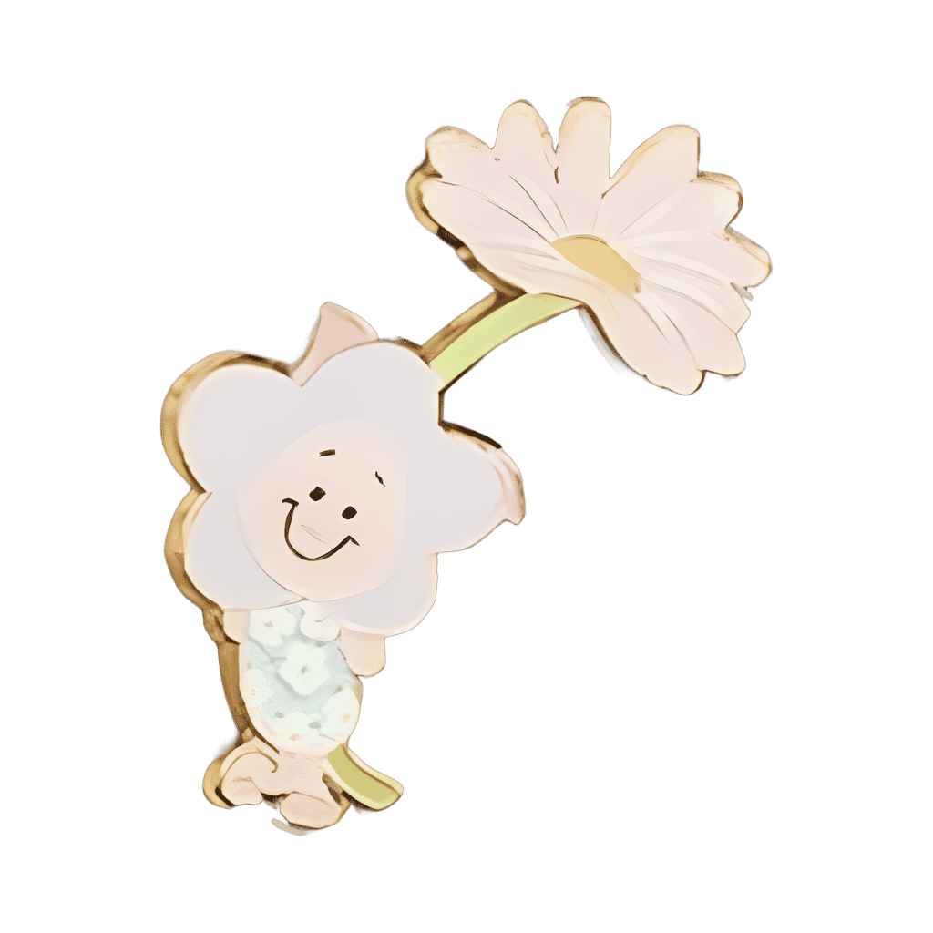 Piglet as Flower Disney pin
