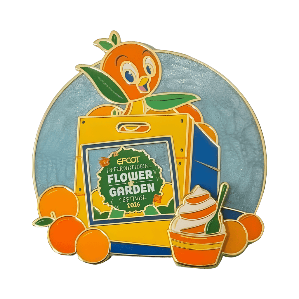 Orange Bird Disney pin