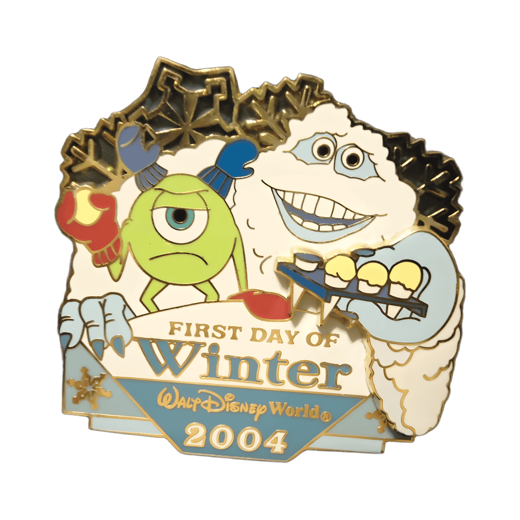 Monsters Inc First Day of Winter 2004 Disney pin