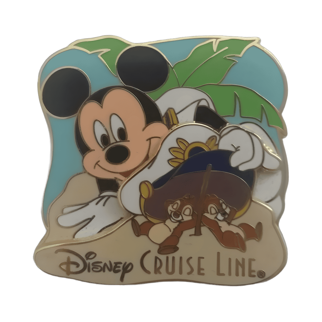 Chip dale captain mickey Disney pin