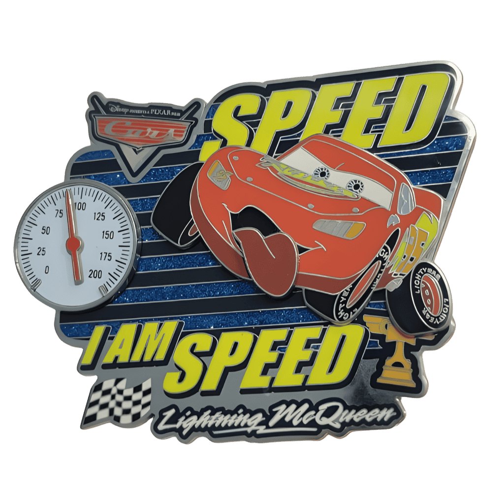 I Am Speed Lightning McQueen Disney pin