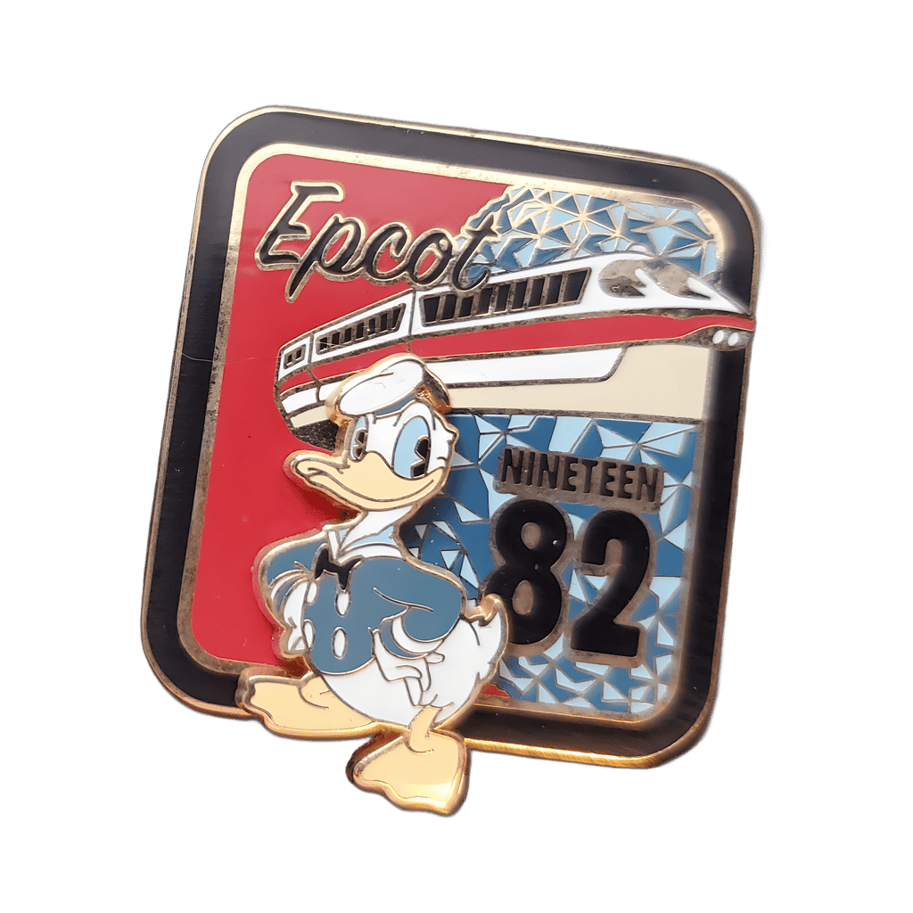 Epcot Retro Opening- Donald Duck Disney pin