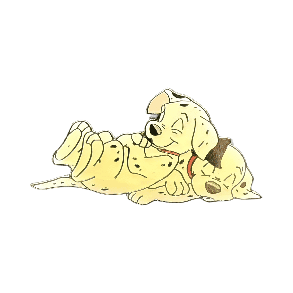 Sleeping Puppies Disney pin
