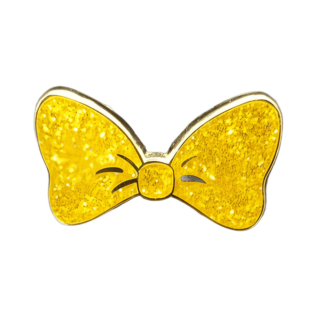 Yellow Bow Disney pin
