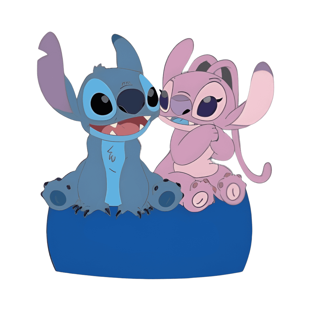 Disney Parks Magical Vehicles Boxed Set - Stitch and Angel Disney pin