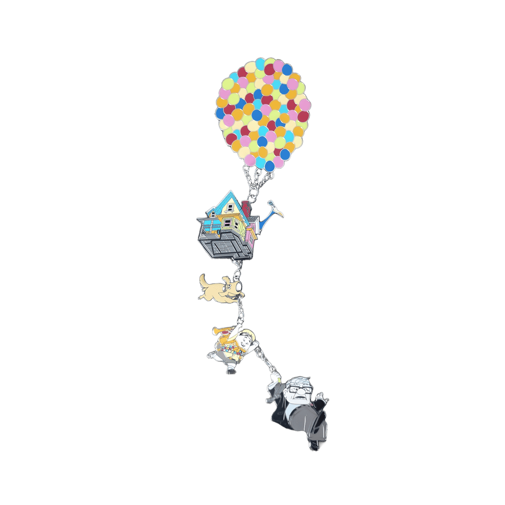 House with Balloons Jumbo Disney pin