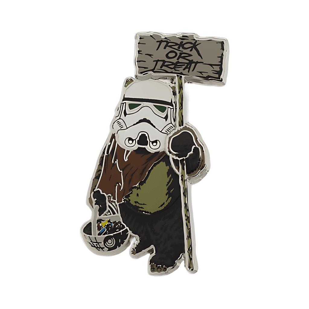 Ewok as a Stormtrooper Disney pin