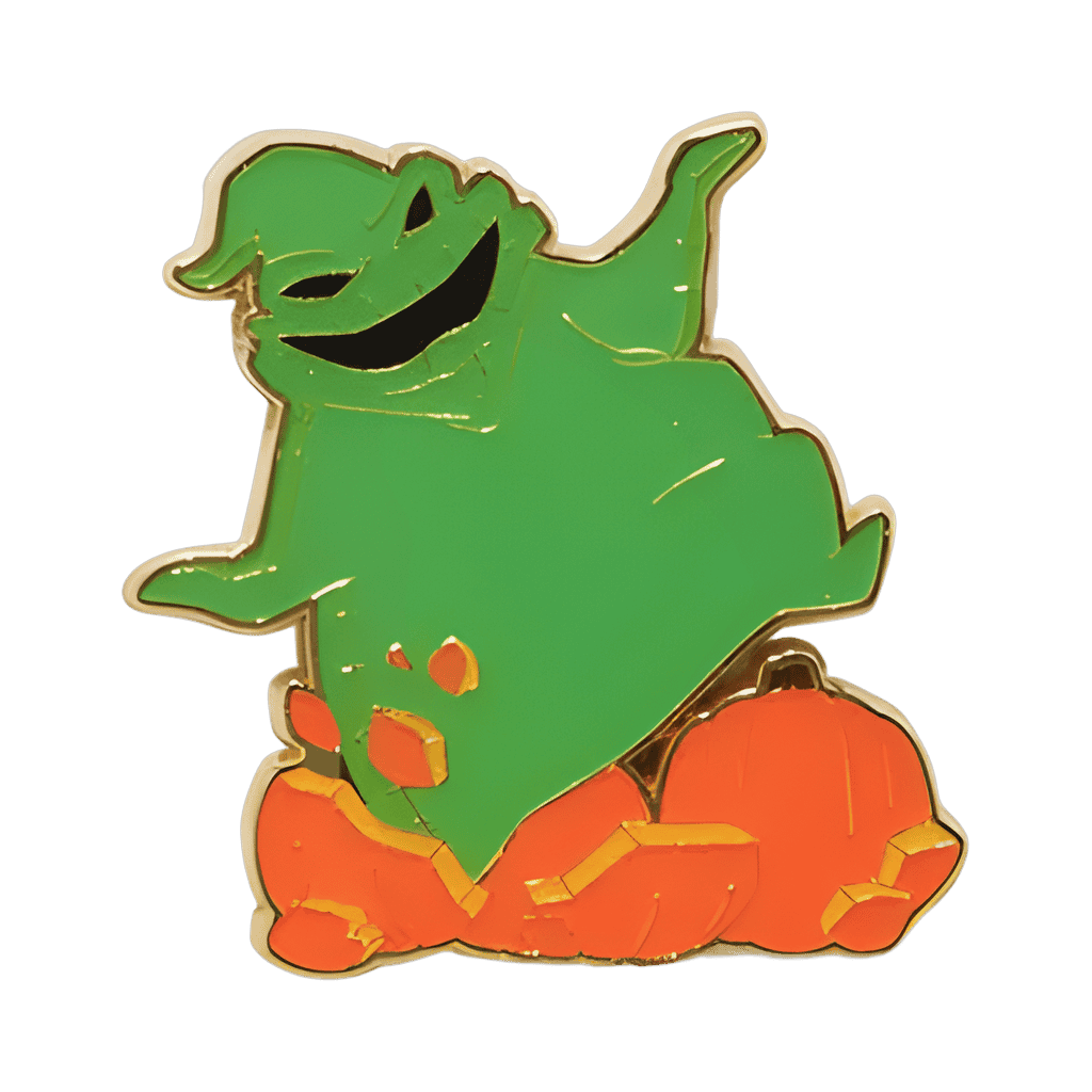 Oogie Boogie Smashing Pumpkin Disney pin
