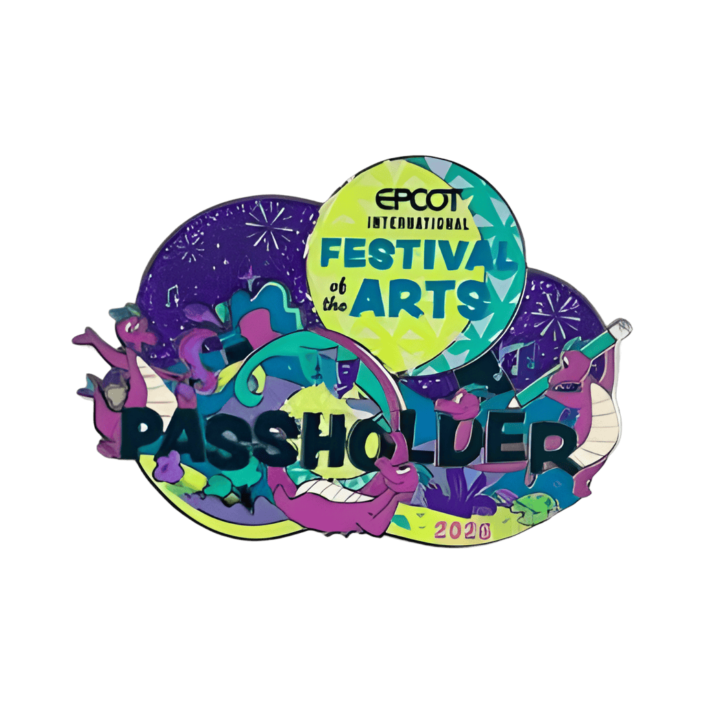 Figment Passholder Pin Disney pin