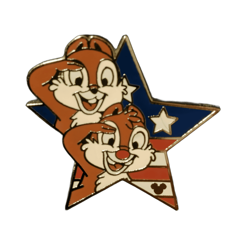 Chip and Dale Disney pin