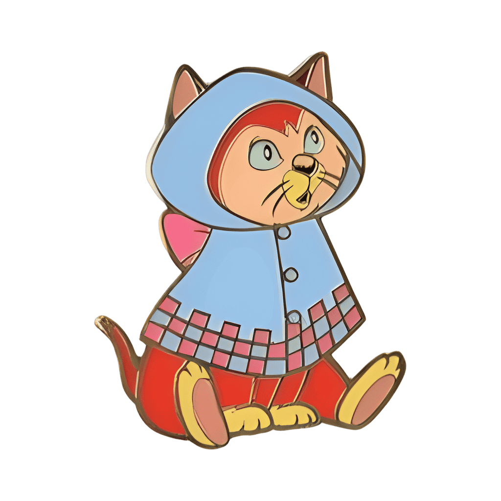 Series 2 - Dinah in Blue Raincoat Disney pin