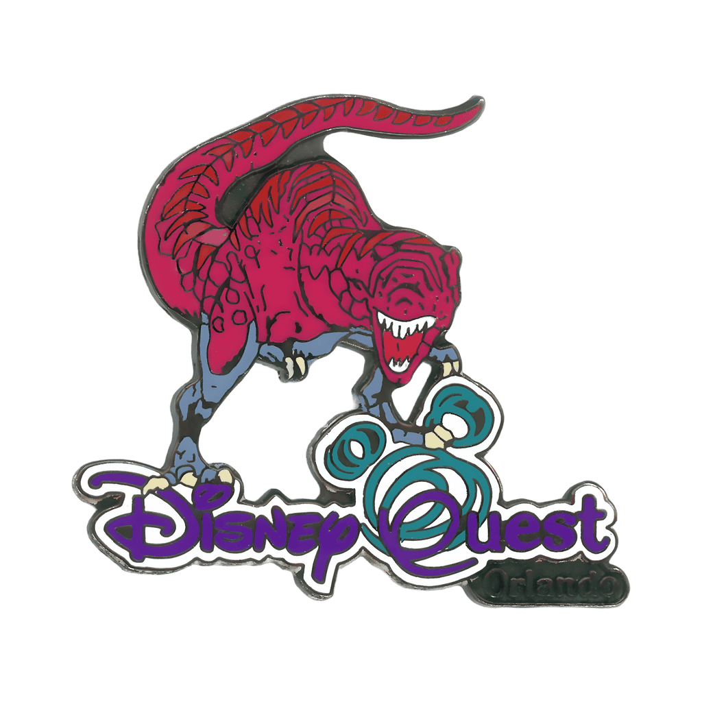 Virtual Jungle Cruise - T-Rex Orlando Logo Disney pin