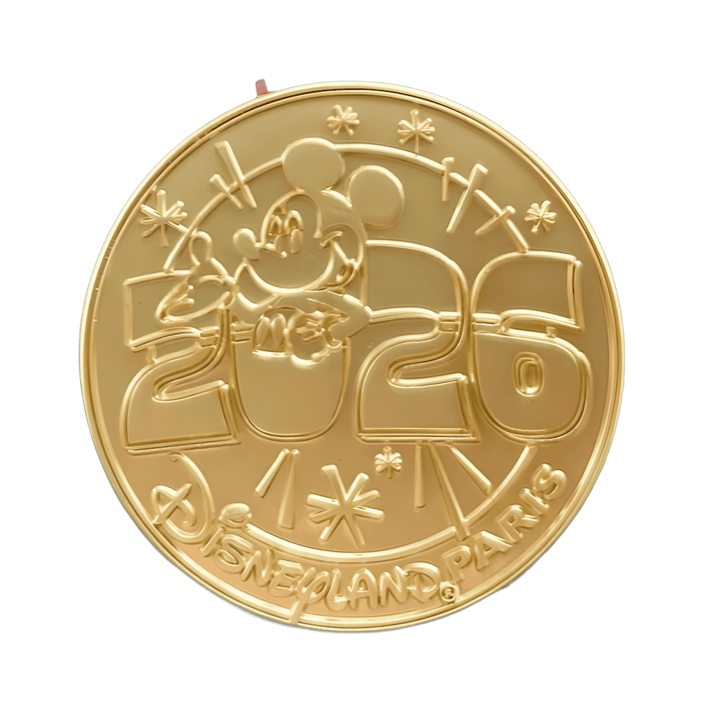 Mickey metal medallion Disney pin