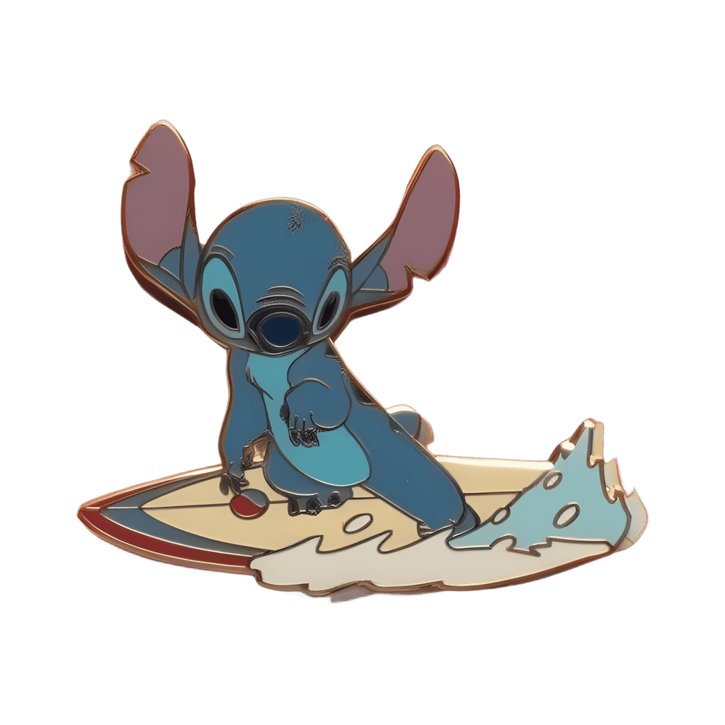 Disney Catalog Carded Sets - Stitch: Experiment 626 — Stitch Surfing Disney pin