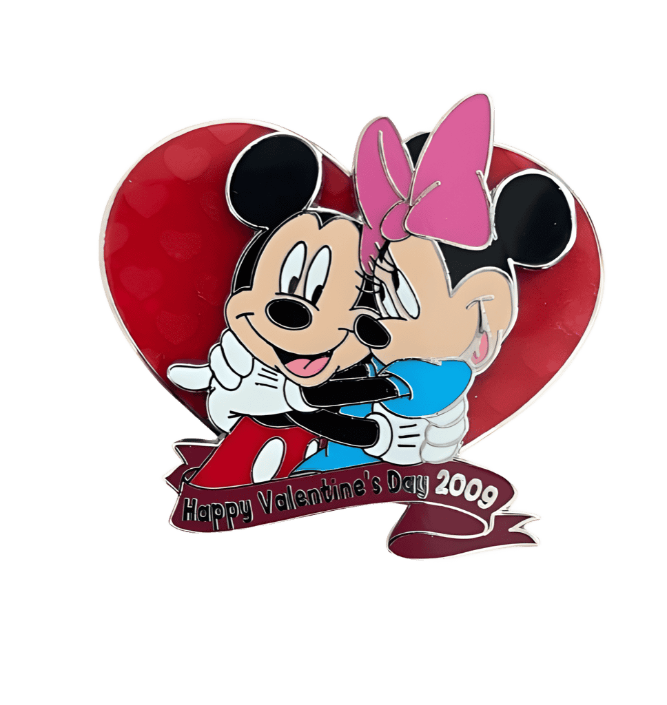 Valentine's Day 2009 - Mickey and Minnie Disney pin