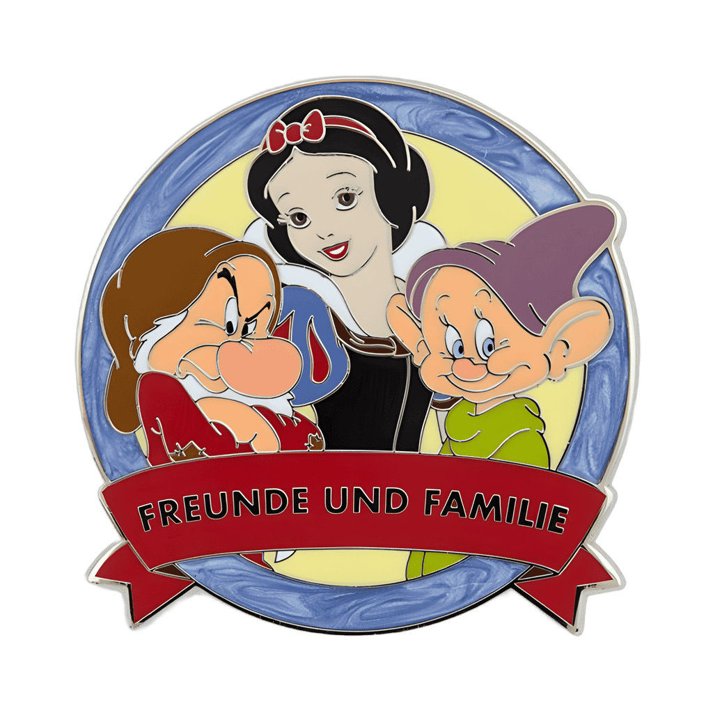 Friends & Family In Park Languages Mystery Set - German Disney pin