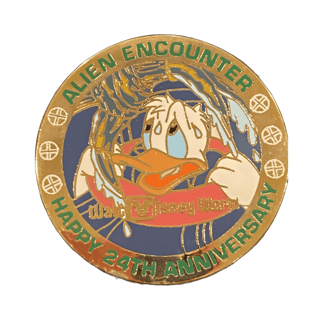 Donald in Alien Encounter (Happy 24th) Disney pin