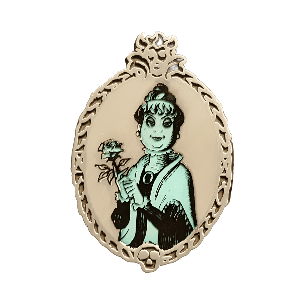 Woman with Rose (Widow Constance Hatchaway) Disney pin