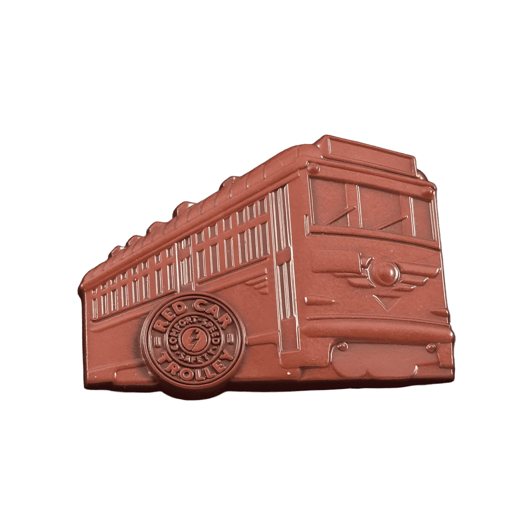 Red Car Trolley Disney pin