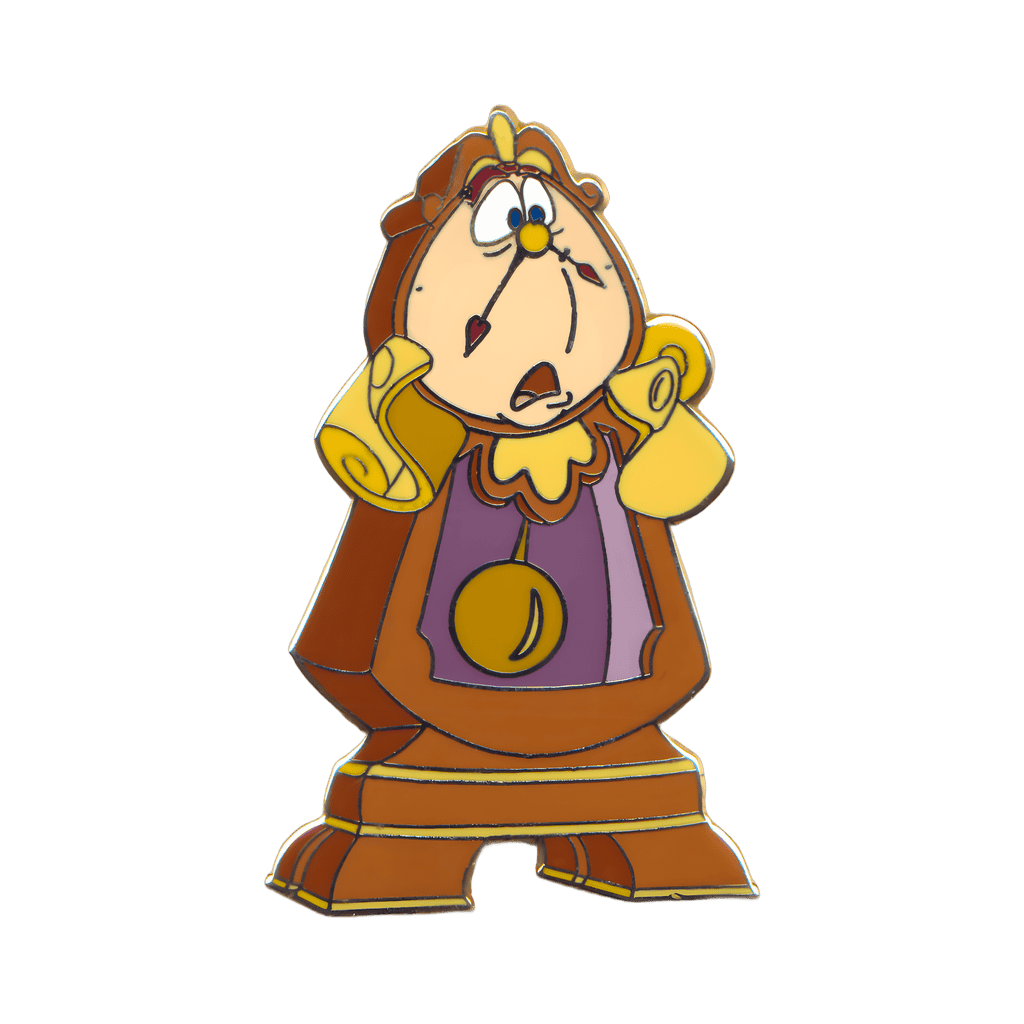 Cogsworth Disney pin