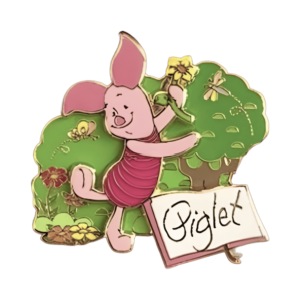 Piglet Disney pin