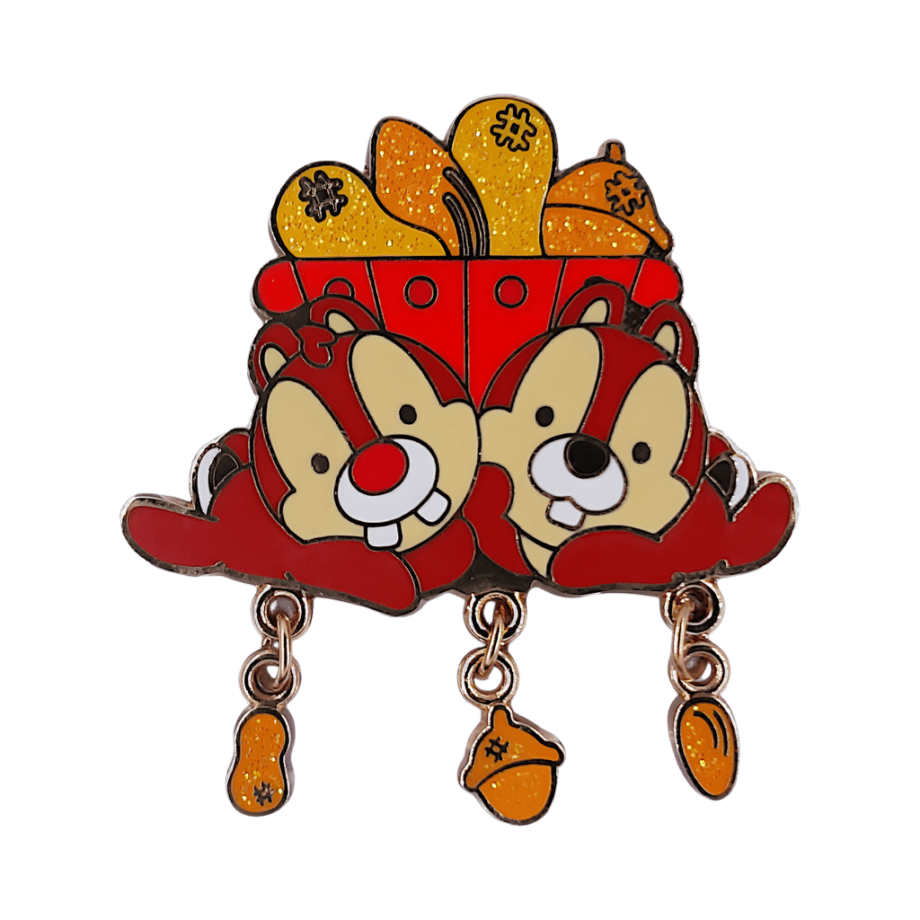 Chip & Dale Box of Nuts - Peanut Dangle Disney pin