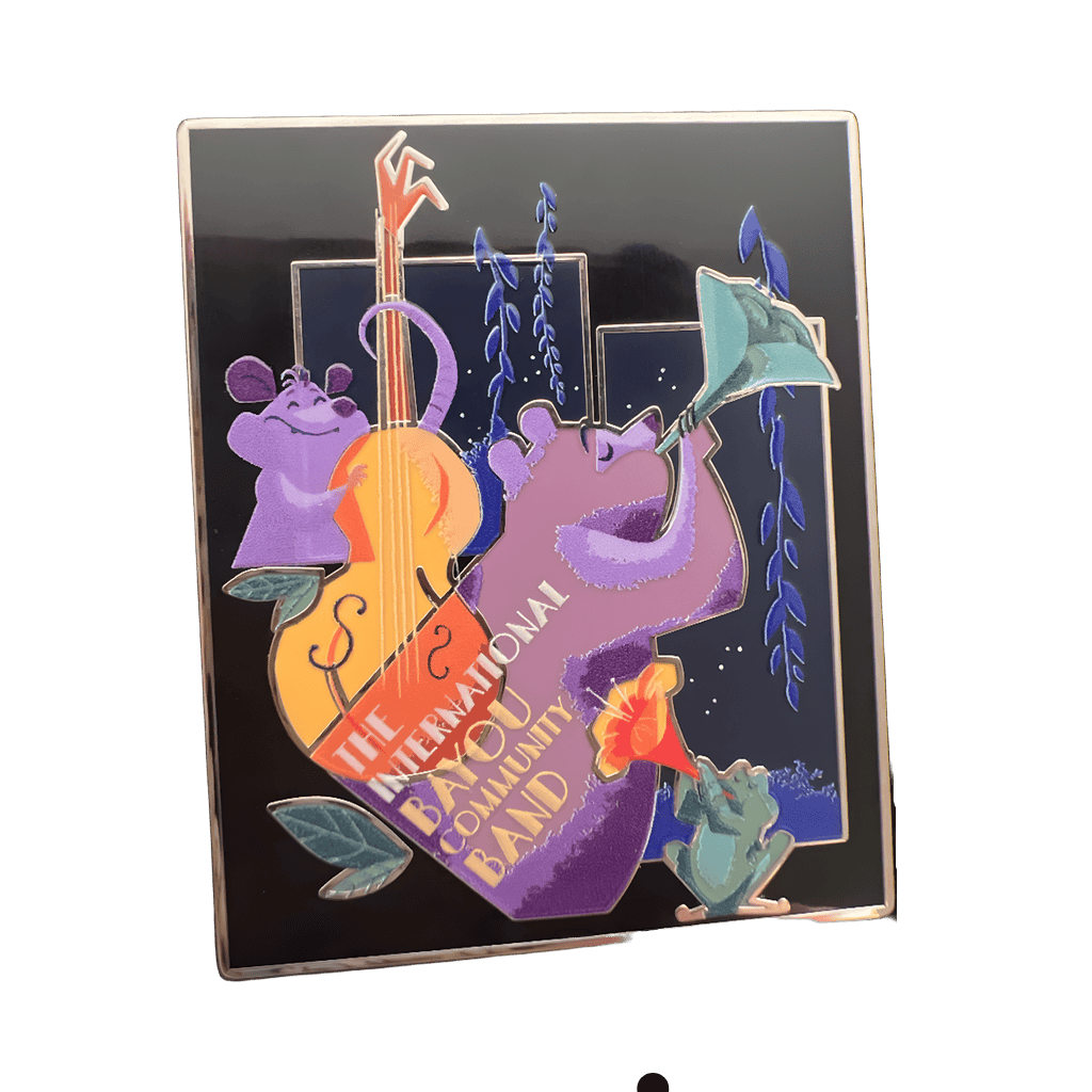 Bayou community band Disney pin