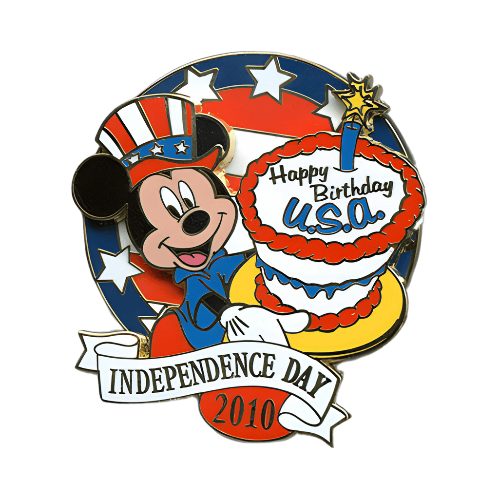 Independence Day 2010 - Mickey Mouse Disney pin