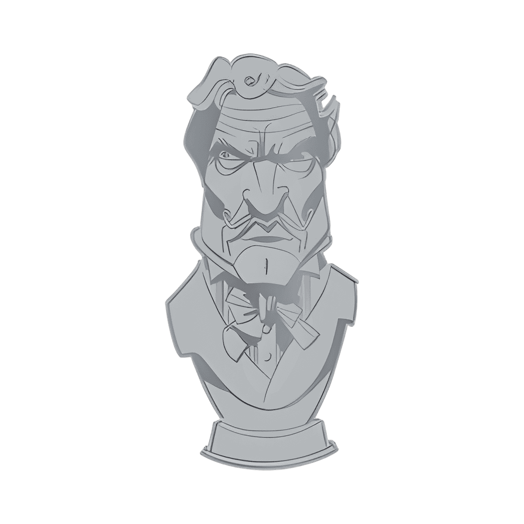 Statue 4 Disney pin