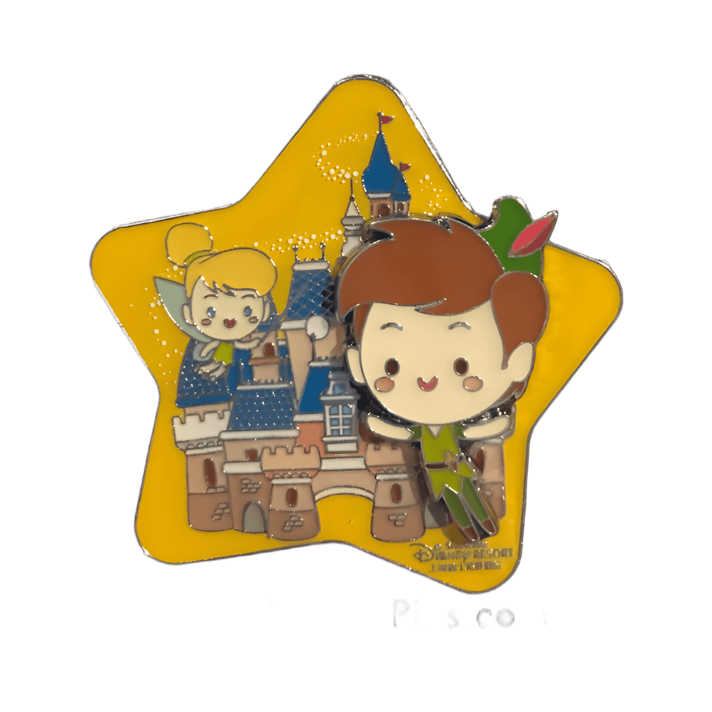 Peter Pan and Tinker Bell Disney pin
