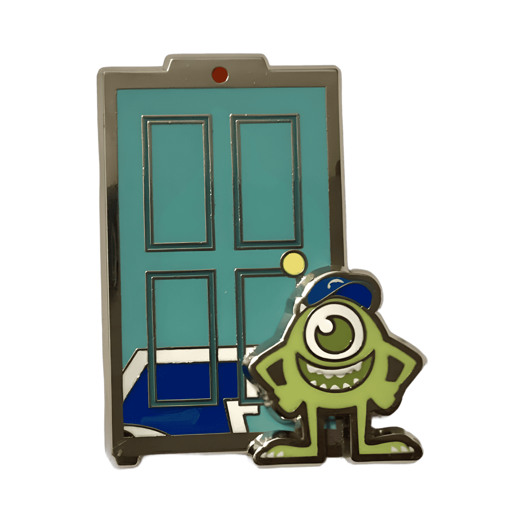 Mike Wazowski (top-right M) Disney pin
