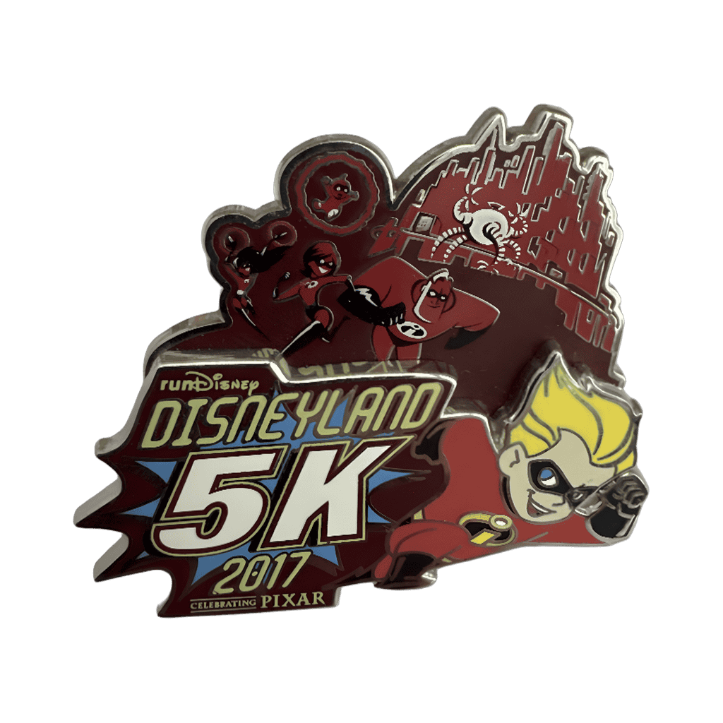 Disneyland 5K 2017 Disney pin