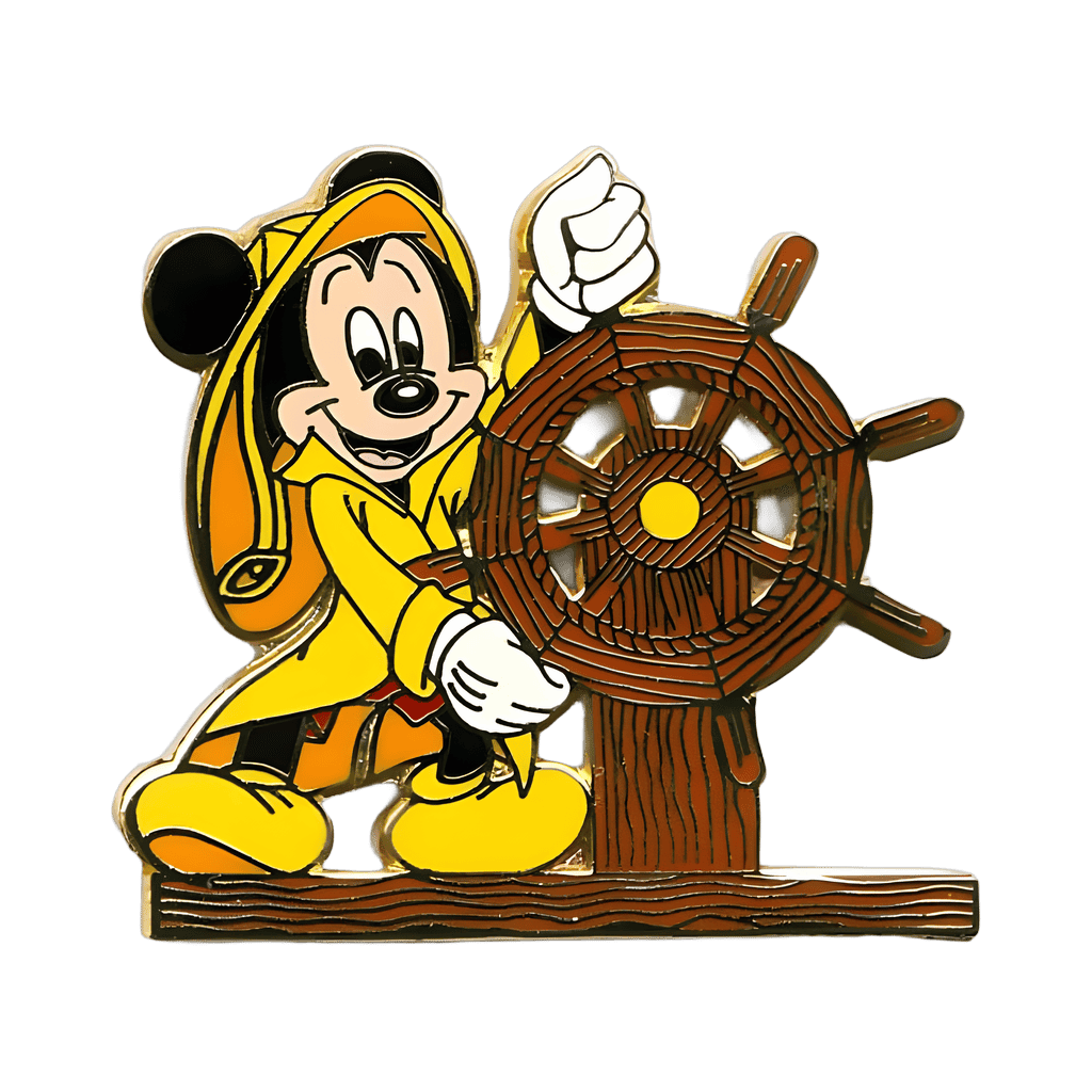 Helmsman Mickey Disney pin