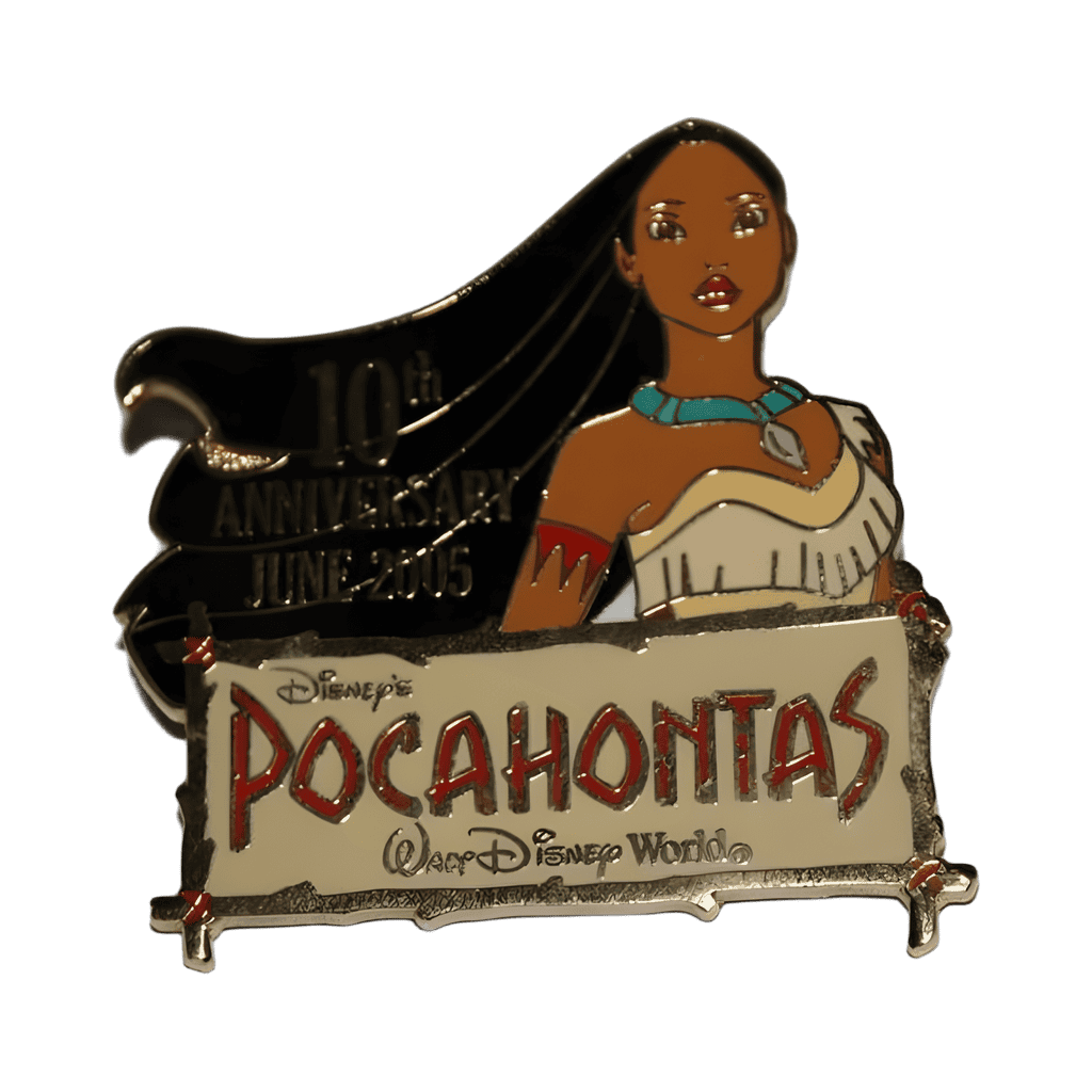 10th Anniversary - Pocahontas Disney pin