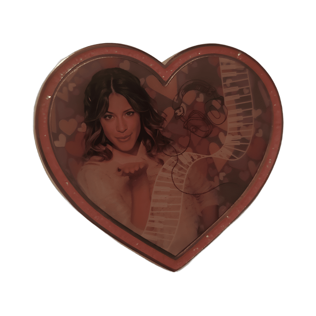 Violetta Blowing Kisses Disney pin