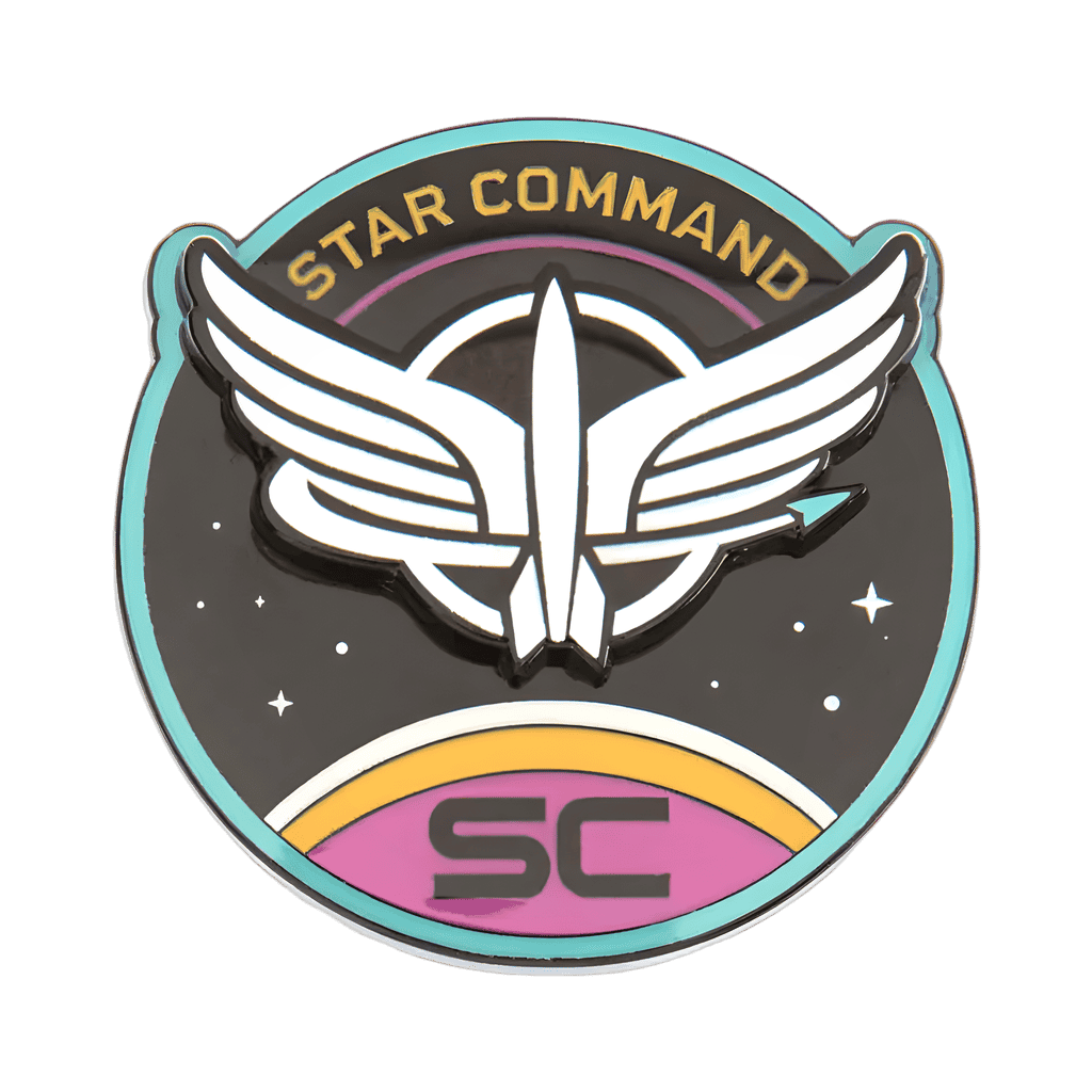 Star Command Disney pin