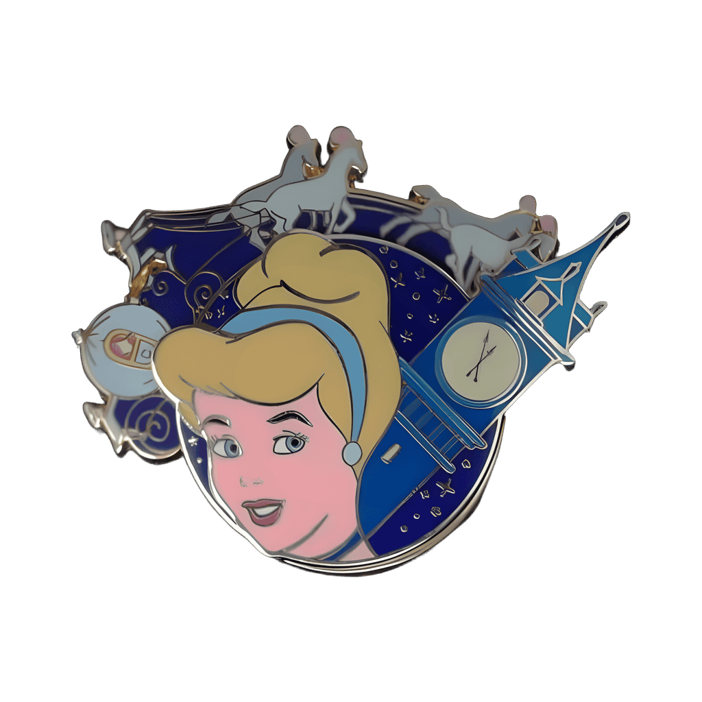 Cinderella Clock Tower Disney pin