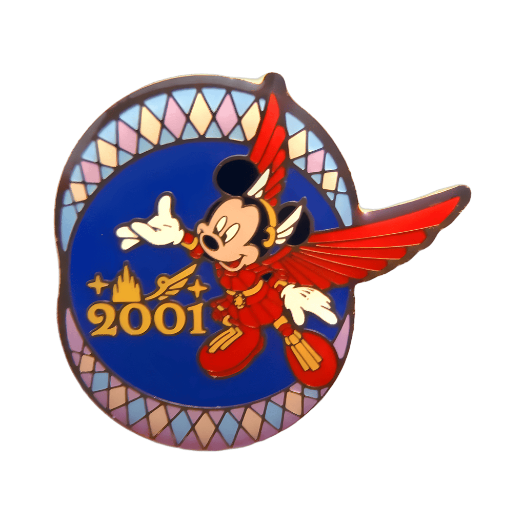 New Century - Mickey Wearing a Red Greek Outfit with Wings Disney pin