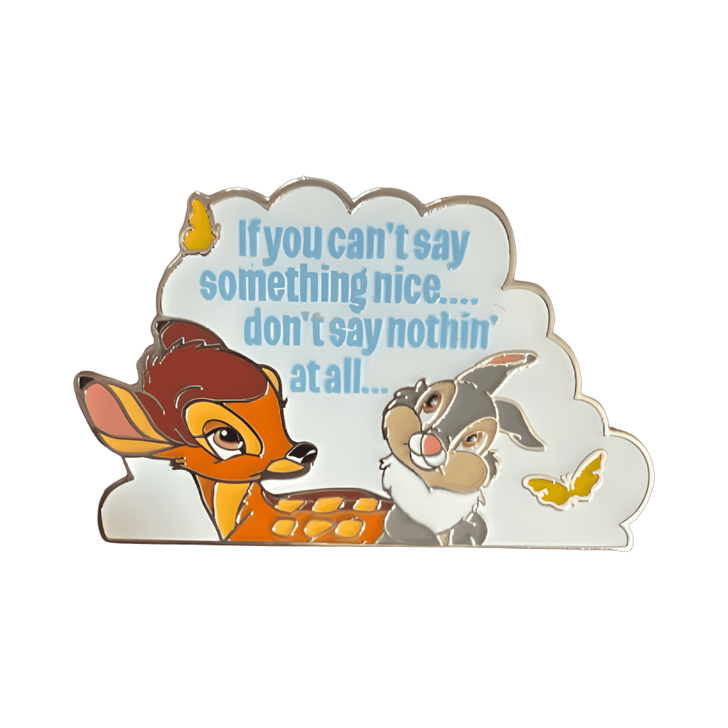 Bambi Thumper Butterflies Disney pin