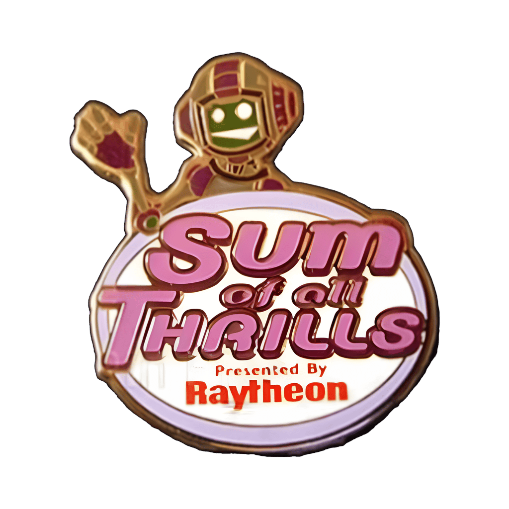 EPCOT Sum of all Thrills with Crash Disney pin