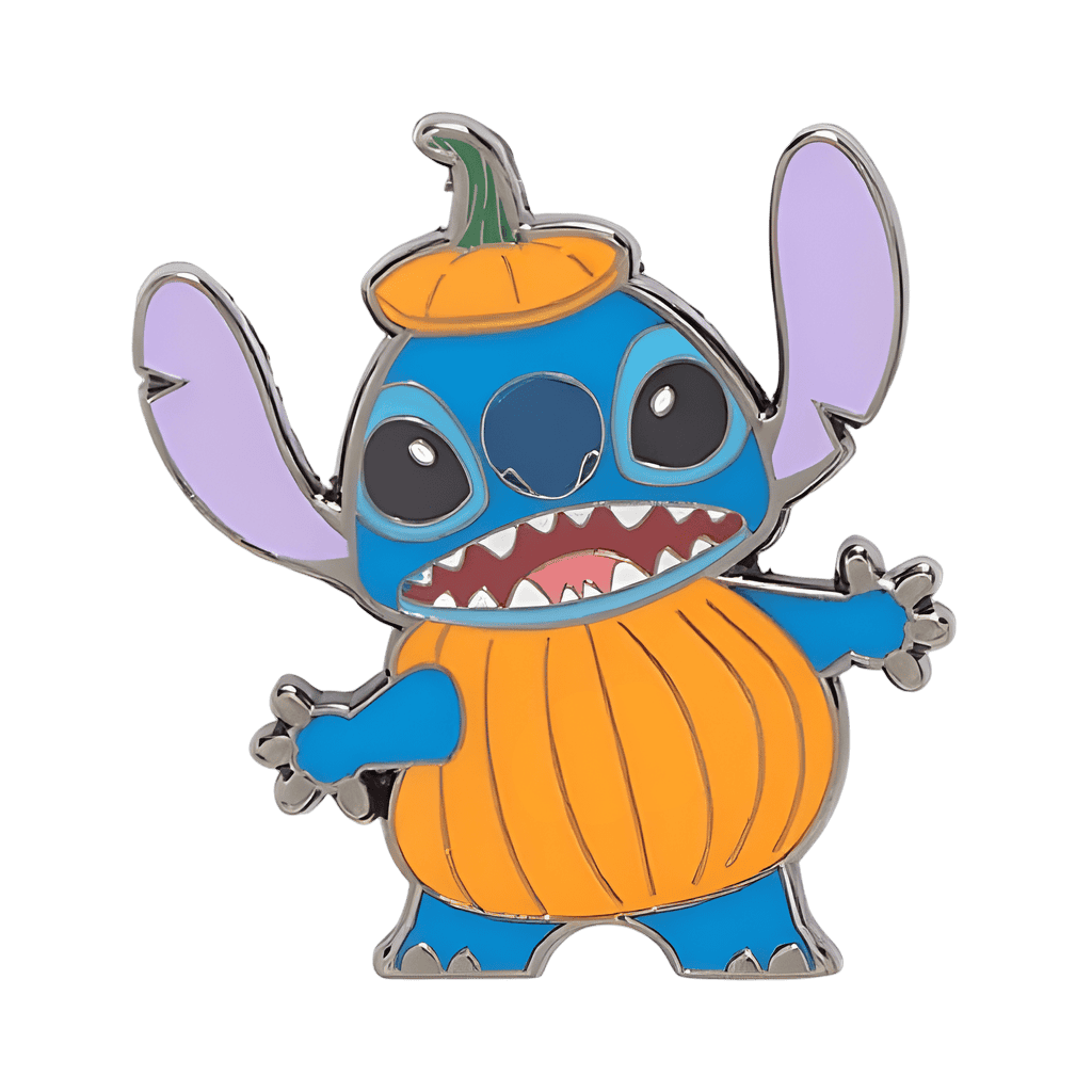Pumpkin Stitch Disney pin
