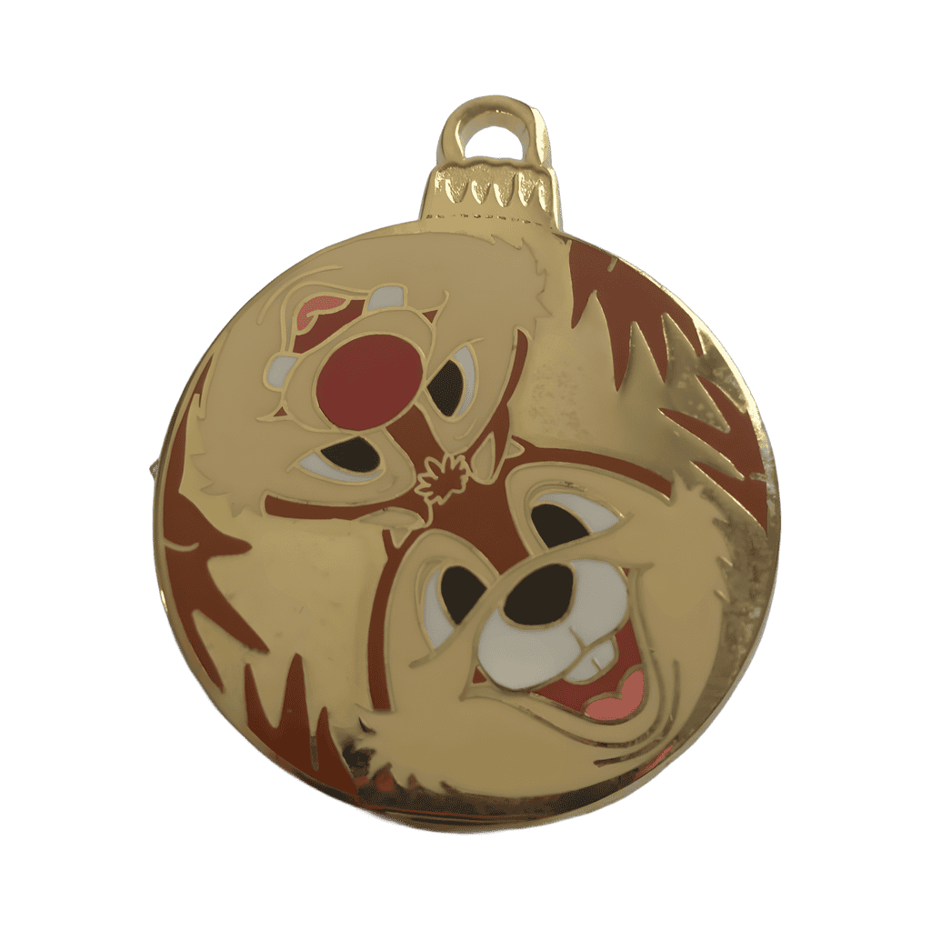 Tree Ornament - Chip & Dale Disney pin