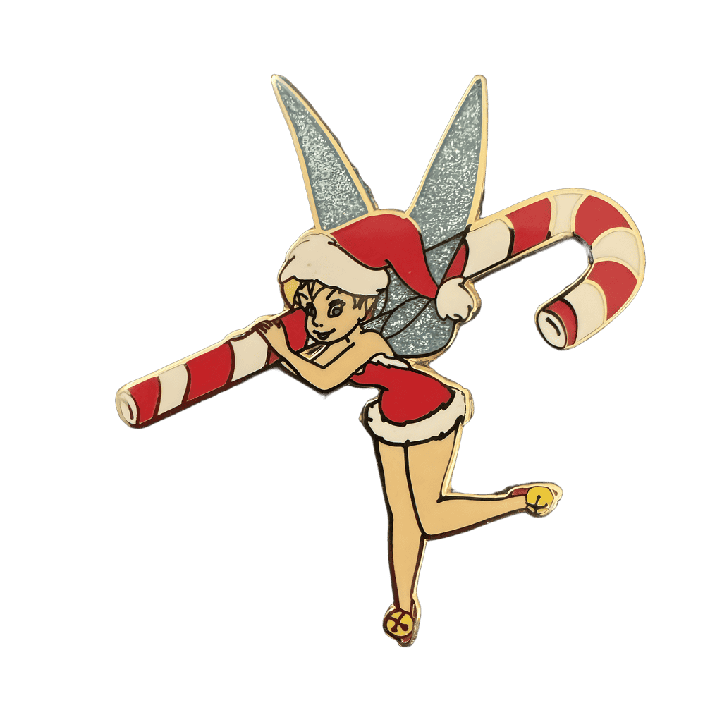 Tinker Bell with Candy Cane Disney pin